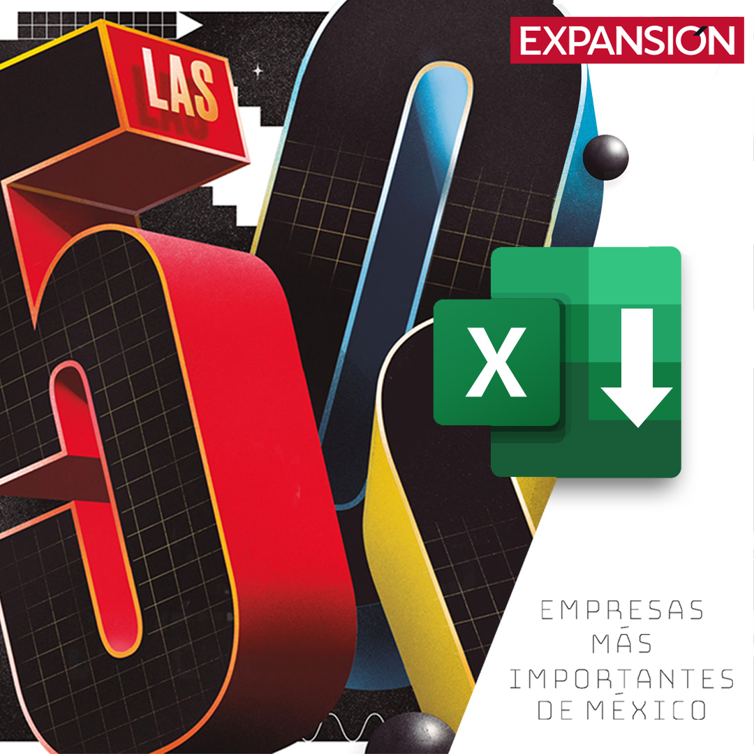 2026 Ranking histórico 'Las 500 empresas más importantes de México"