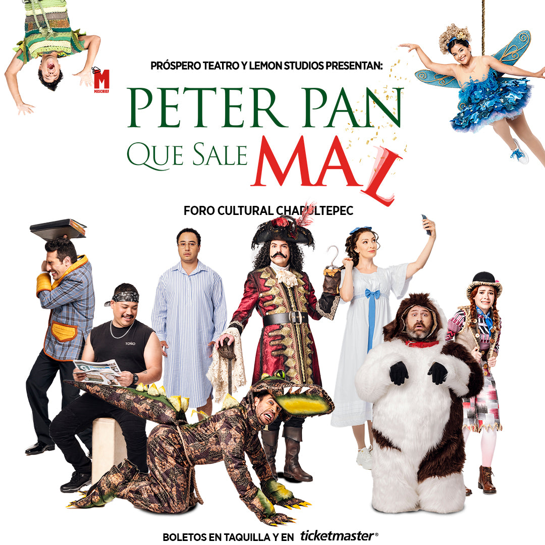 Suscríbete y llévate un pase doble para la obra Peter Pan