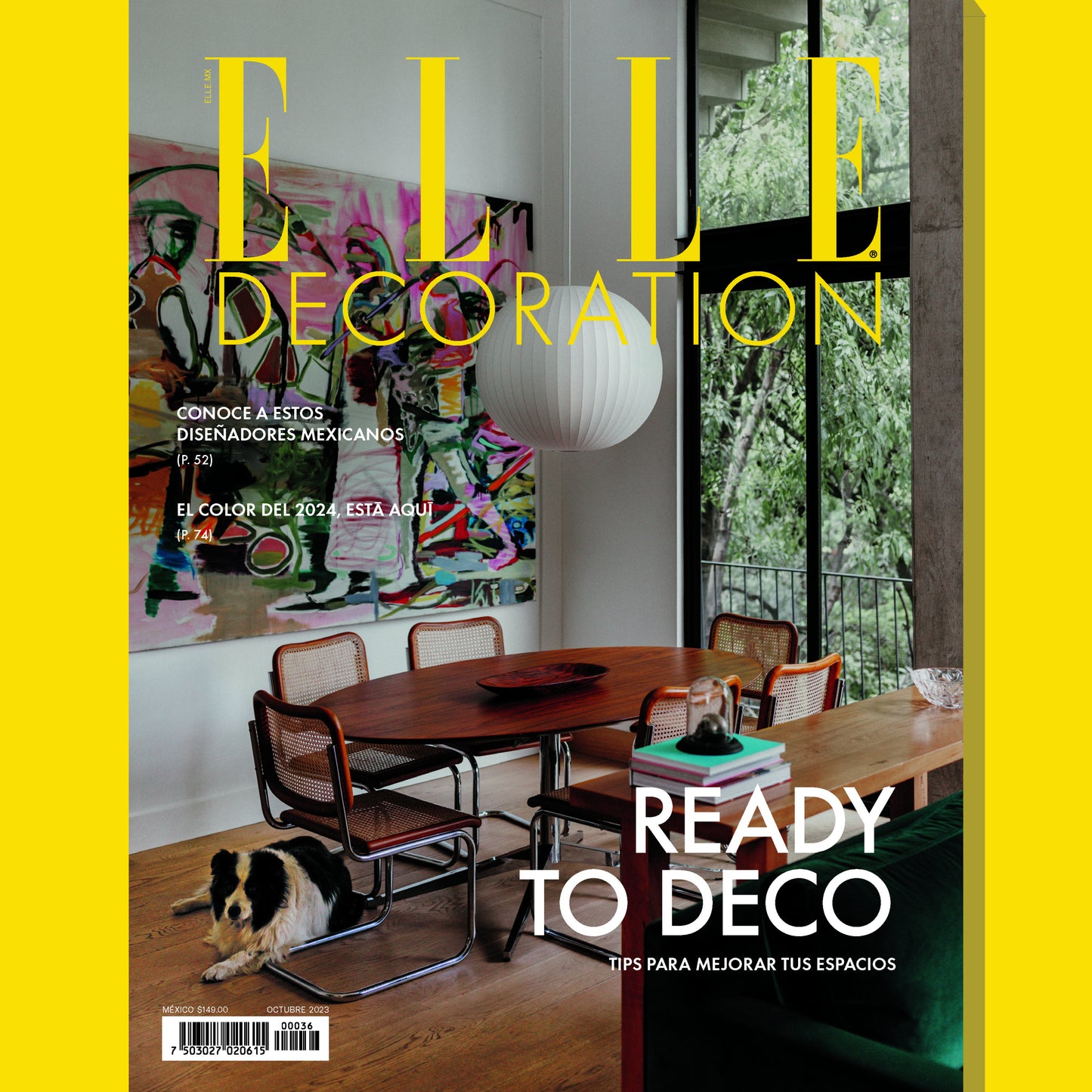 ELLE Decoration Noviembre - 2023  (Gastos de envío incluidos*).