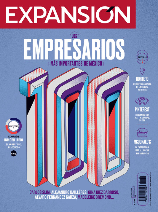 Suscríbete a Expansión Octubre y recibe el ranking descargable en Excel "Las 500 empresas más importantes de México"