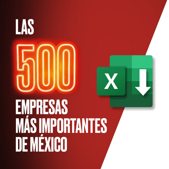 2023 Ranking histórico 'Las 500 empresas más importantes de México"