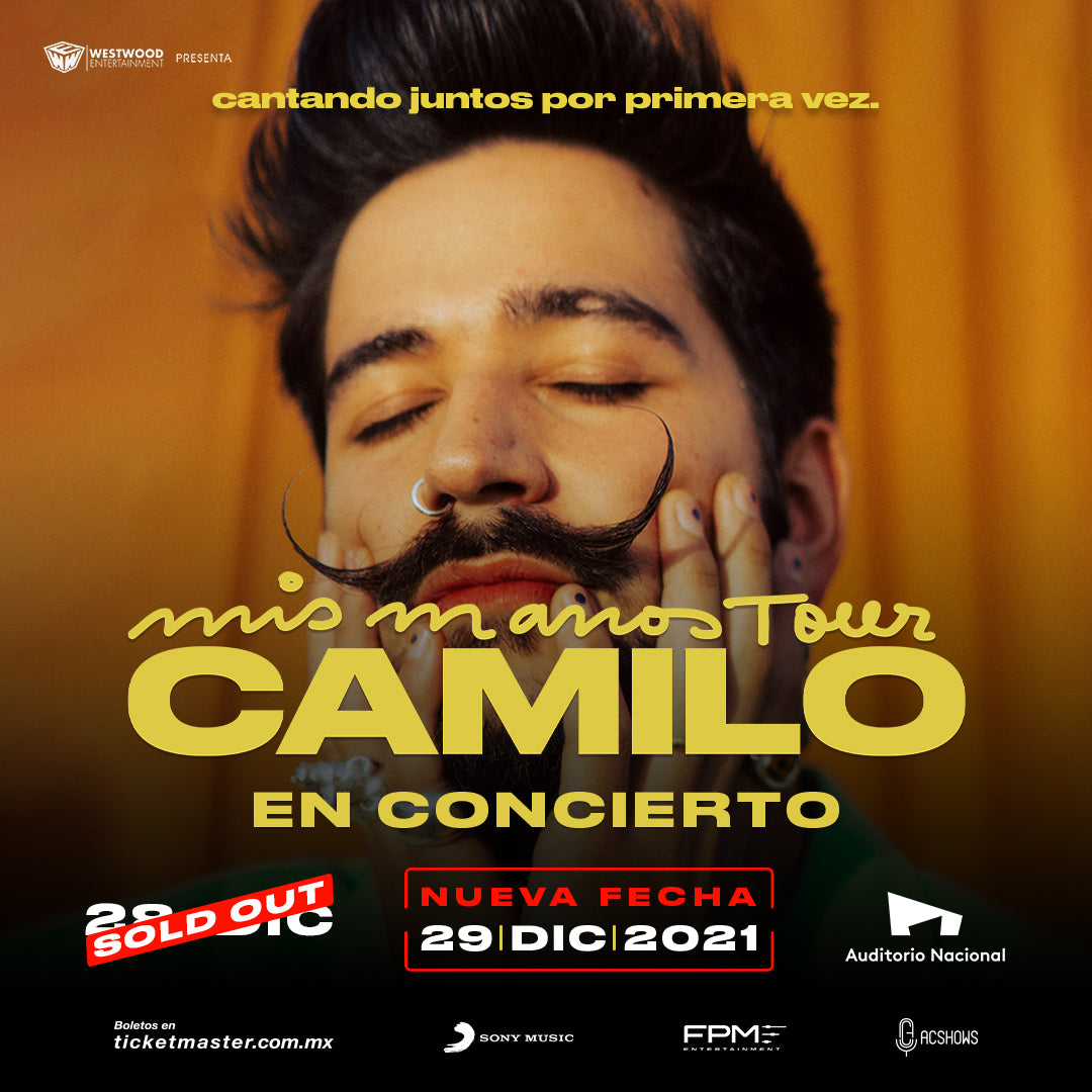 Renueva tu suscripción y llévate un pase doble para el concierto de Camilo, “mis manos Tour” este 29 de diciembre.