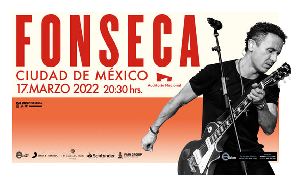 Renueva tu suscripción y llévate un pase doble para el concierto de “Fonseca”, este 17 de marzo en el Auditorio Nacional