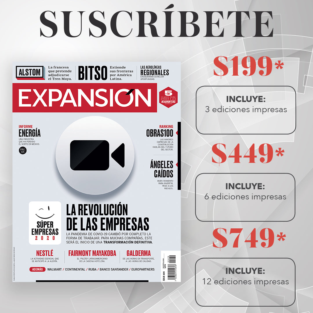 Expansión agosto 2020 - desde $199* pesos